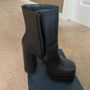 Black boots